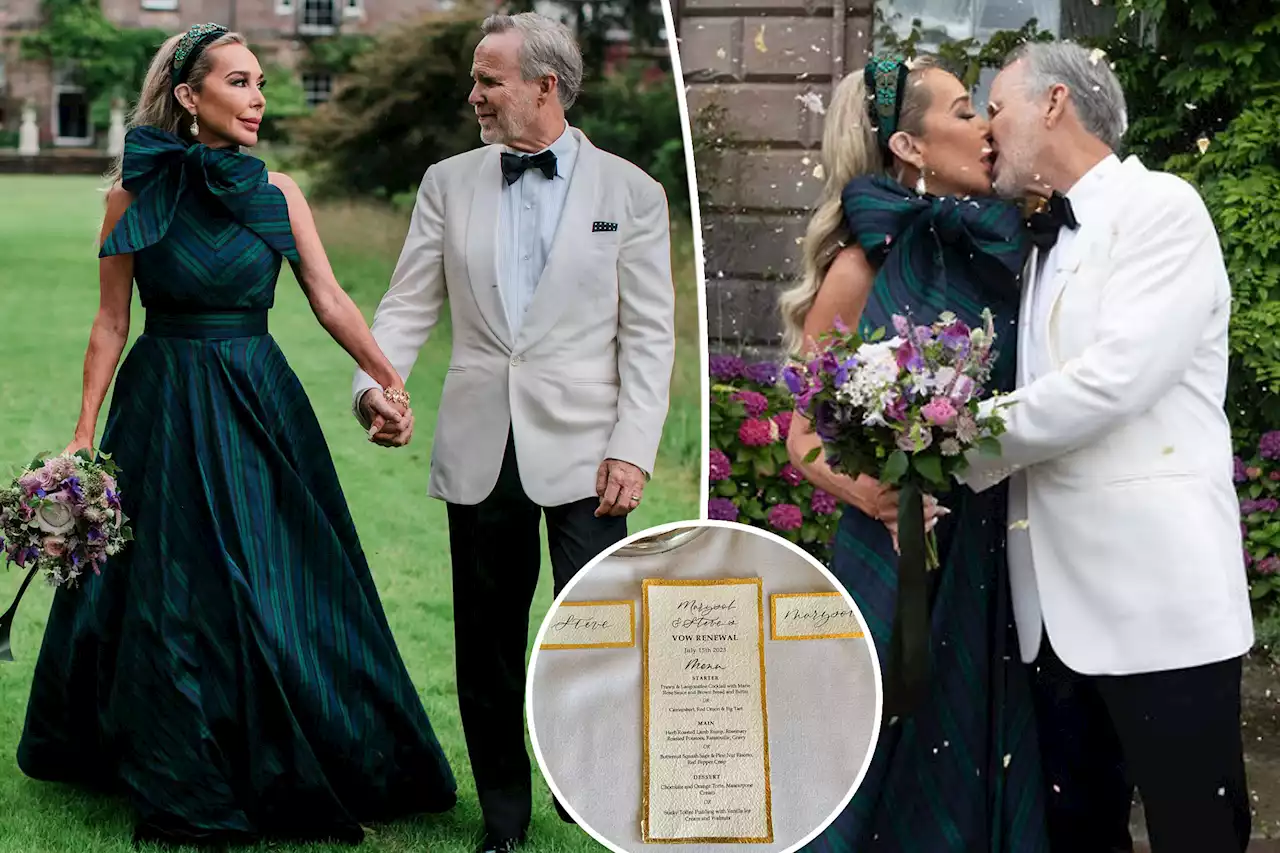 ‘RHOM’ star Marysol Patton, husband Steve McNamara renew vows in Scotland