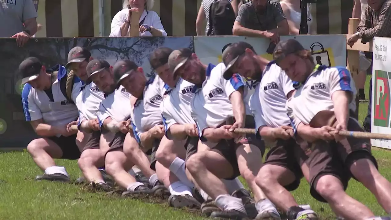 «Man ist halt einfach ein Team» – Wir begleiten das Seilzieh-Team aus Stans-Oberdorf