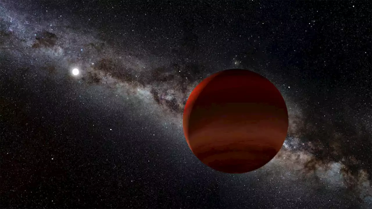 A Jupiter-sized dwarf star burns half as hot as a campfire