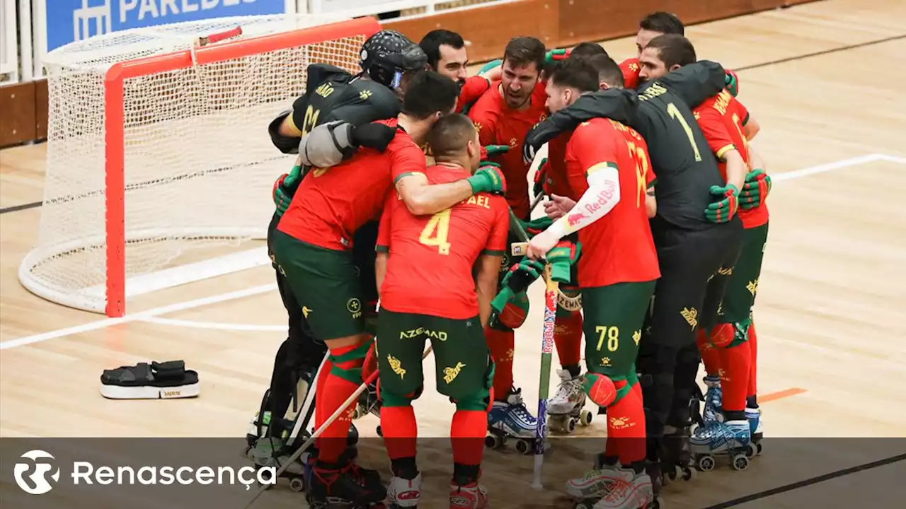 Portugal empata com a Espanha no Europeu de hóquei em patins - Renascença