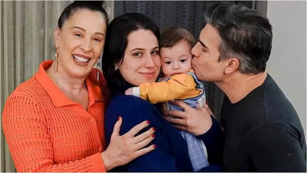 Claudia Raia celebra cinco meses do filho Luca com festa temática