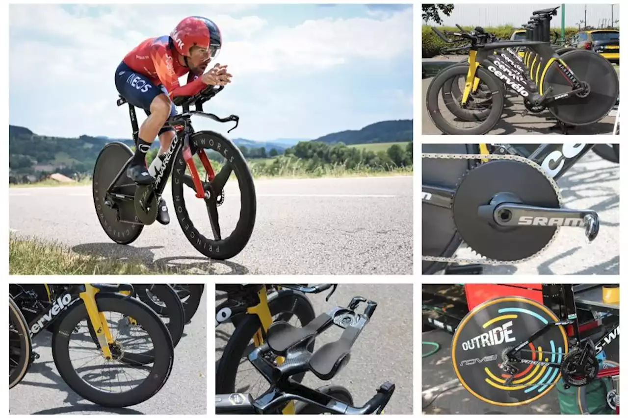 What makes a Tour de France time trial bike so fast?