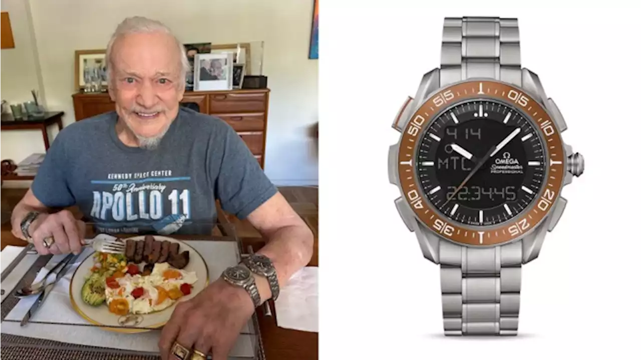 Buzz Aldrin Rocks 3 Omegas to Celebrate the Apollo 11 Mission to the Moon