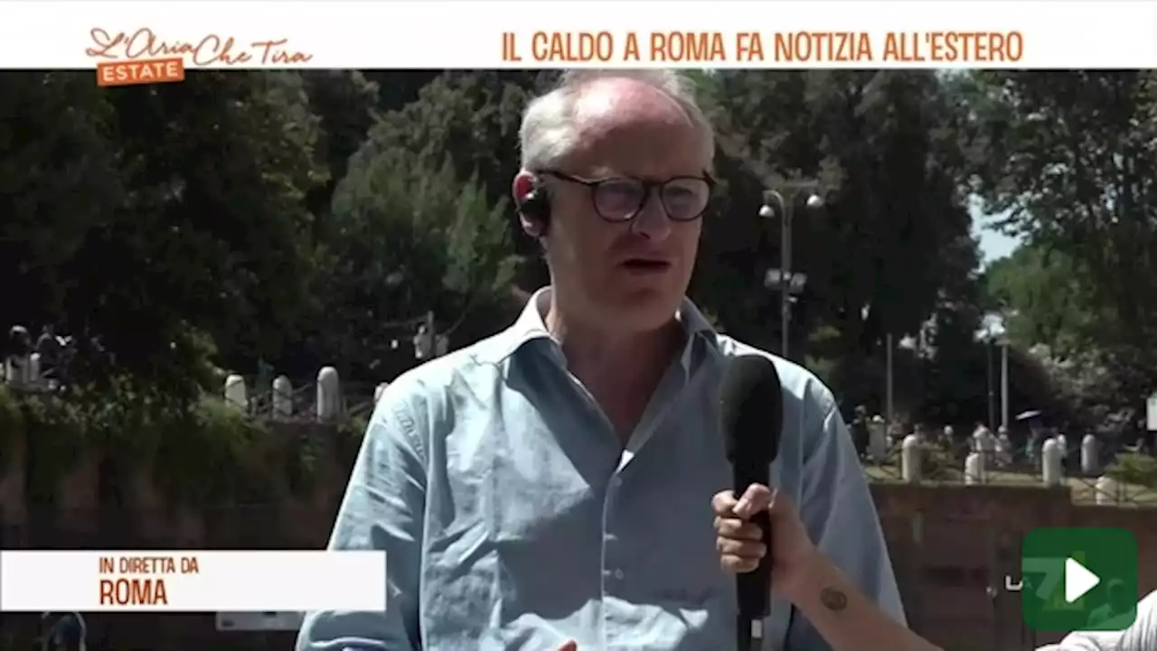 Caldo record a Roma, Crispian Balmer: 'la sorpresa è che in Italia se ne parla meno'