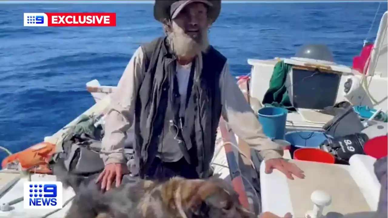 Australian Castaway and His Dog Rescued by Tuna Boat After Months at Sea