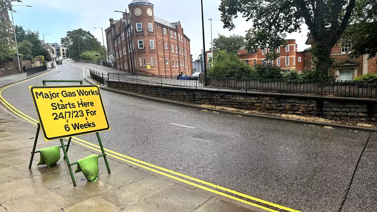 Six weeks of roadworks disruption on Lincoln hill