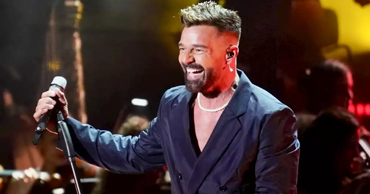 Ricky Martin’s twins surprise their dad onstage in rare public appearance