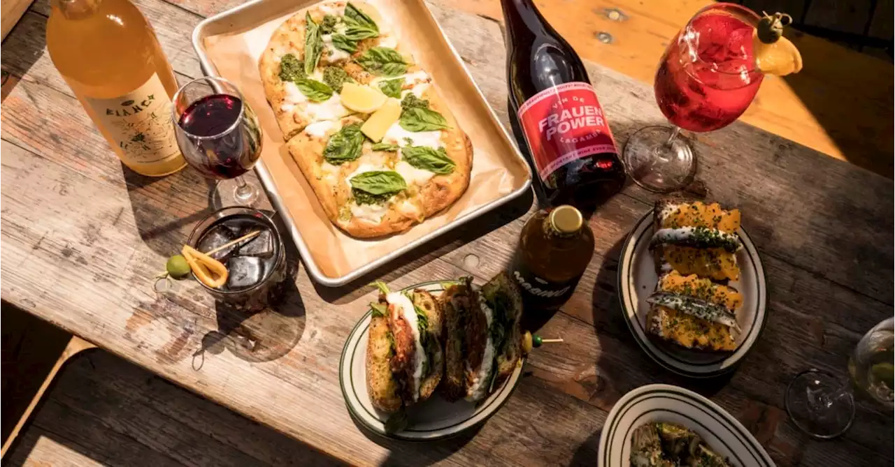 What's on the menu at Bottega Volo, Bar Volo's one-stop shop inside the Royal Theatre—now with sandwiches, cocktails and a patio