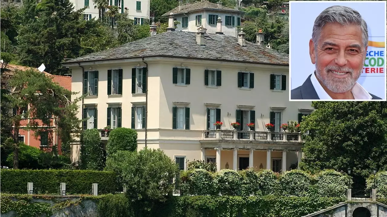 George Clooney affitta Villa Oleandra, sul Lago di Como