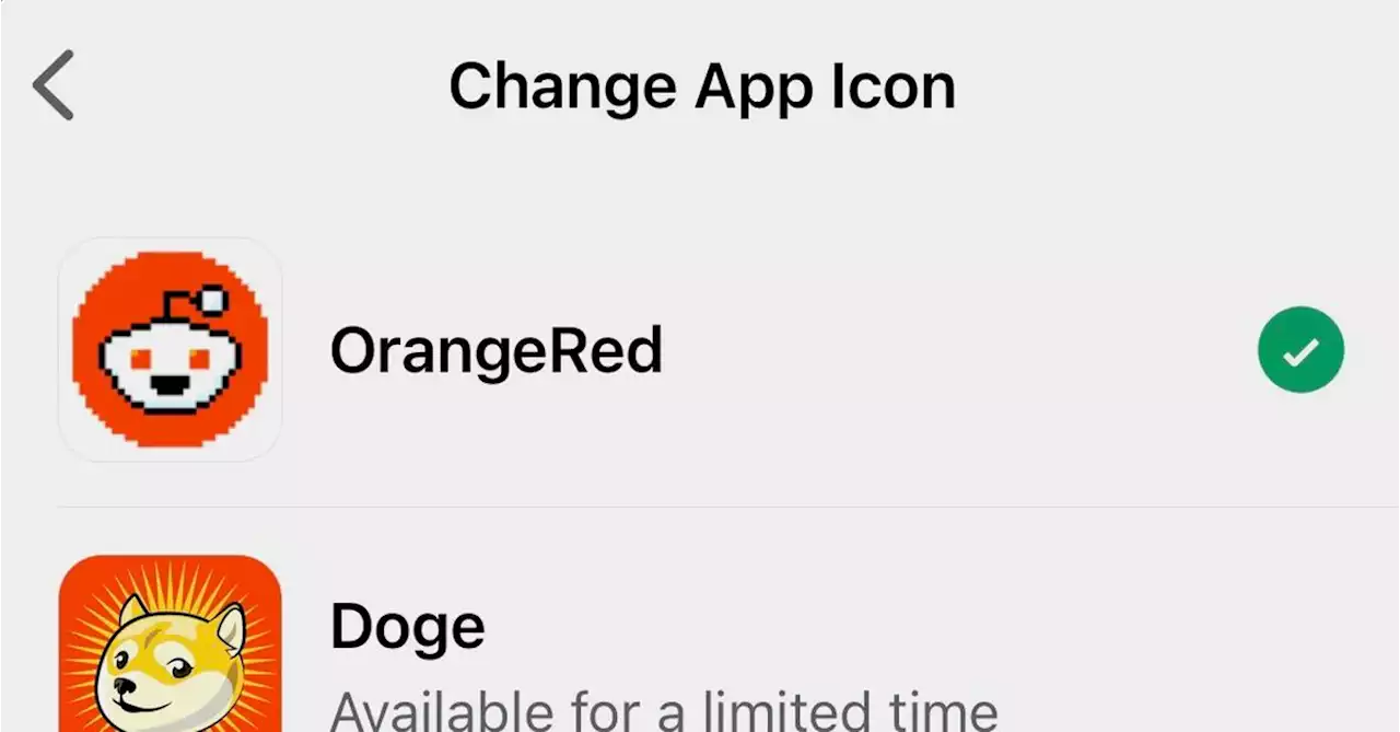 Reddit’s only free iOS app icons are ugly now