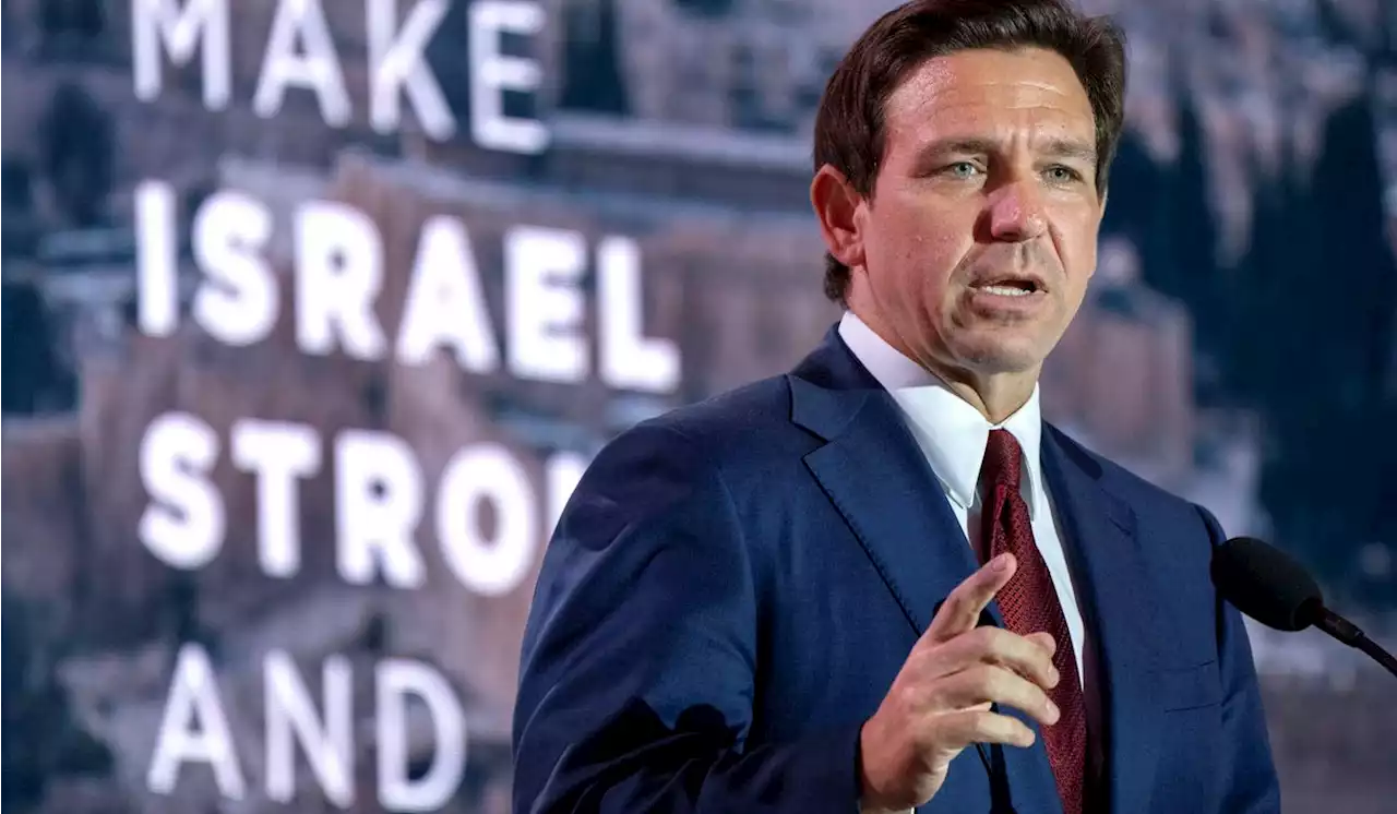 Gov. DeSantis woos Christian conservatives with pro-Israel message