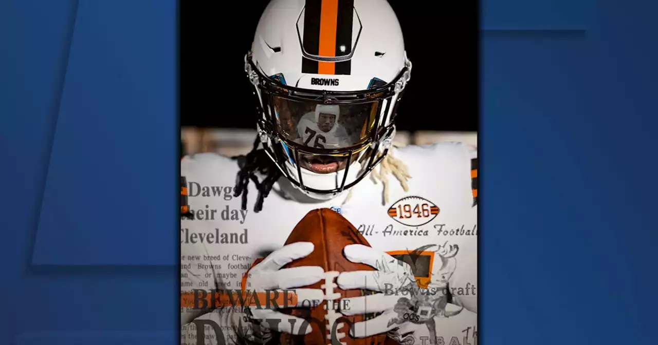 What do you think of the Browns alternate white throwback helmet?