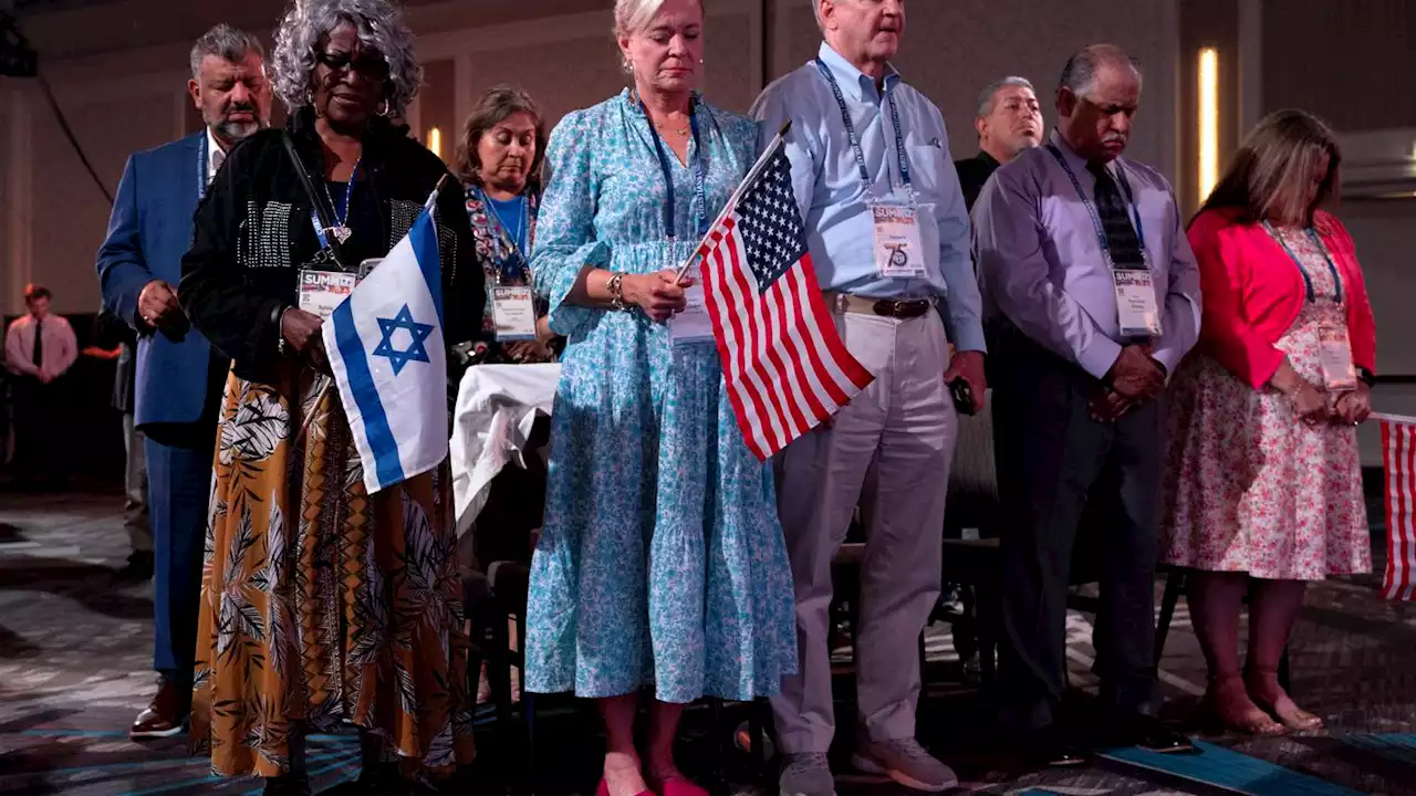 Crowded GOP field vies for the Christian Zionist vote as Israel's rightward shift spurs protests