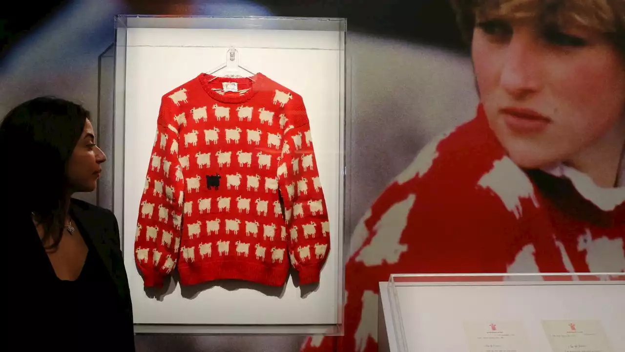 Legendärer Pullover von Prinzessin Diana wird versteigert