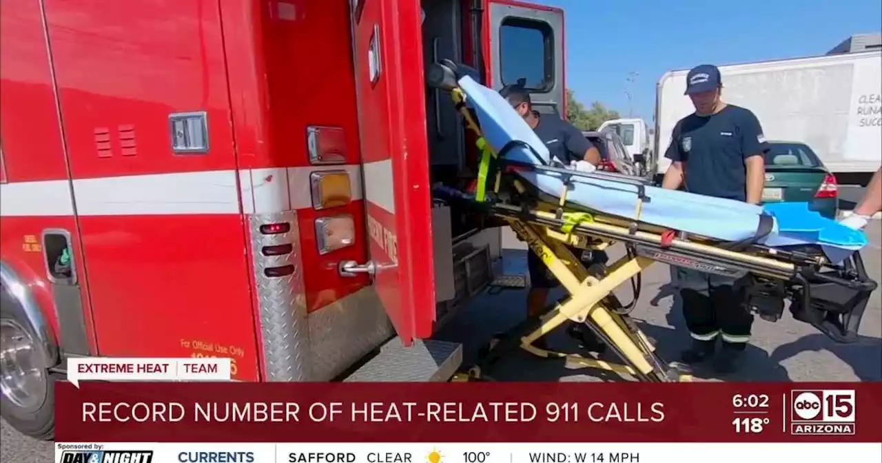 911 call for service data helping guide Phoenix’s heat response plan