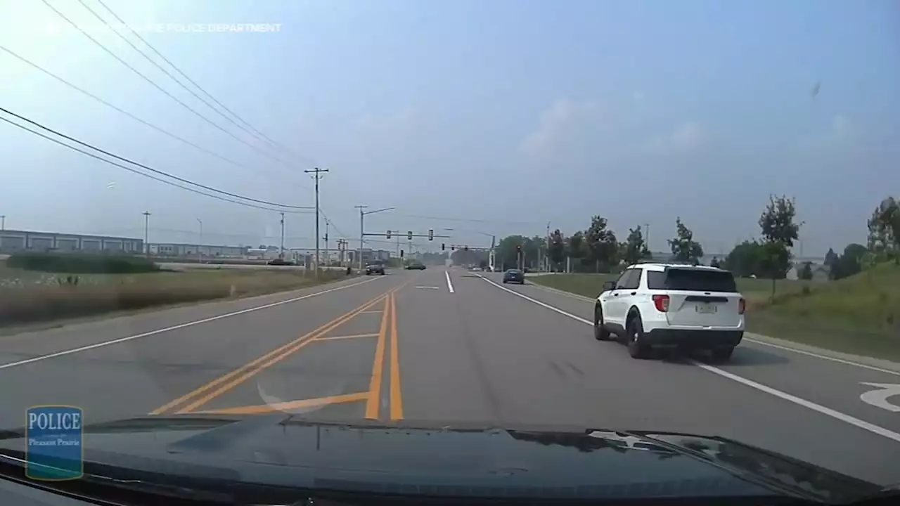 Dash cam video shows Wisconsin police chase, capture prisoner who escaped from Park Ridge officers