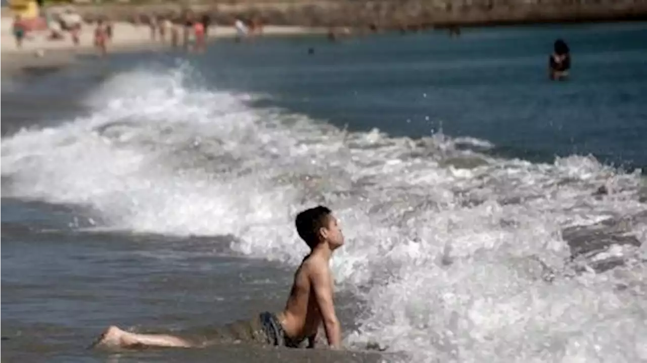 La temperatura en las costas de España alcanzó un máximo histórico