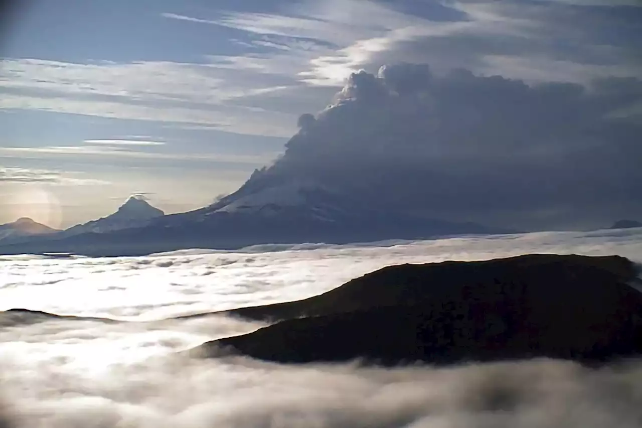 Alaska volcano’s week-long eruption eases after spewing another massive ash cloud