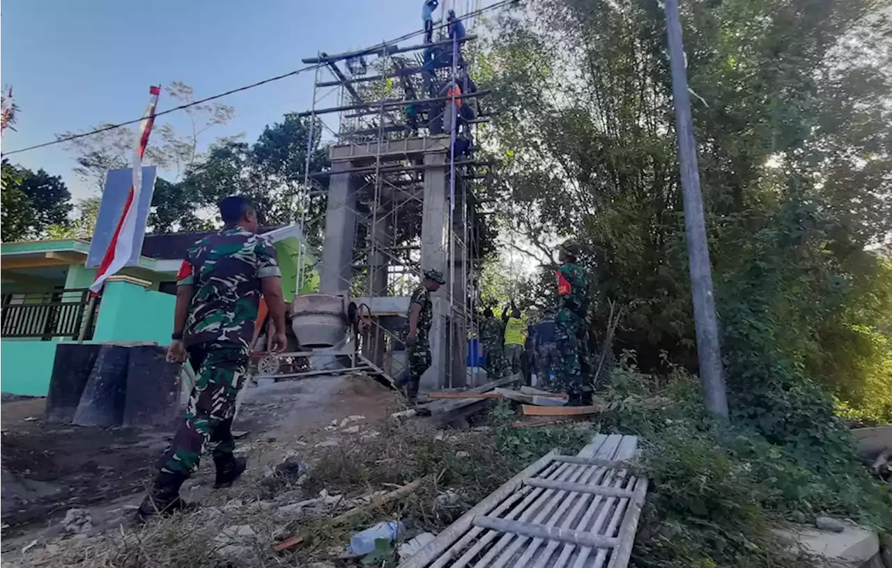 Warga Kota Kediri Kesulitan Air Bersih, Revitalisasi Tandon TMMD Bantu Warga