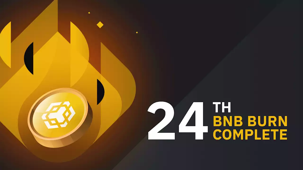 24th BNB Burn | Binance Blog