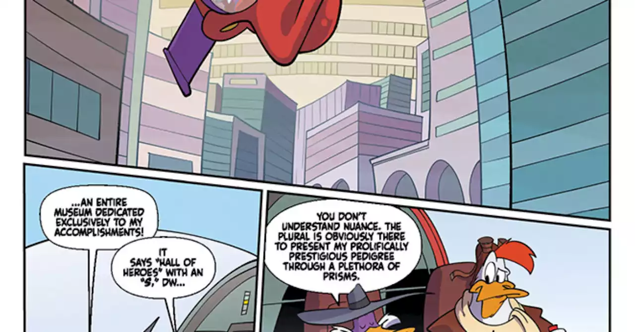 Darkwing Duck #7 Preview: Darkwing Joins the Justice Ducks?