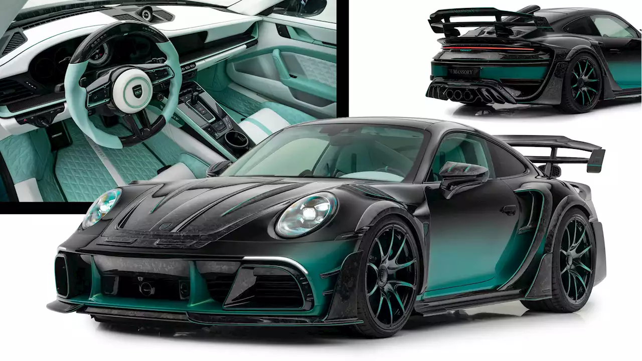 Mansory's Wild Porsche 911 Turbo S Has 900 HP And Forged Carbon Armor | Carscoops