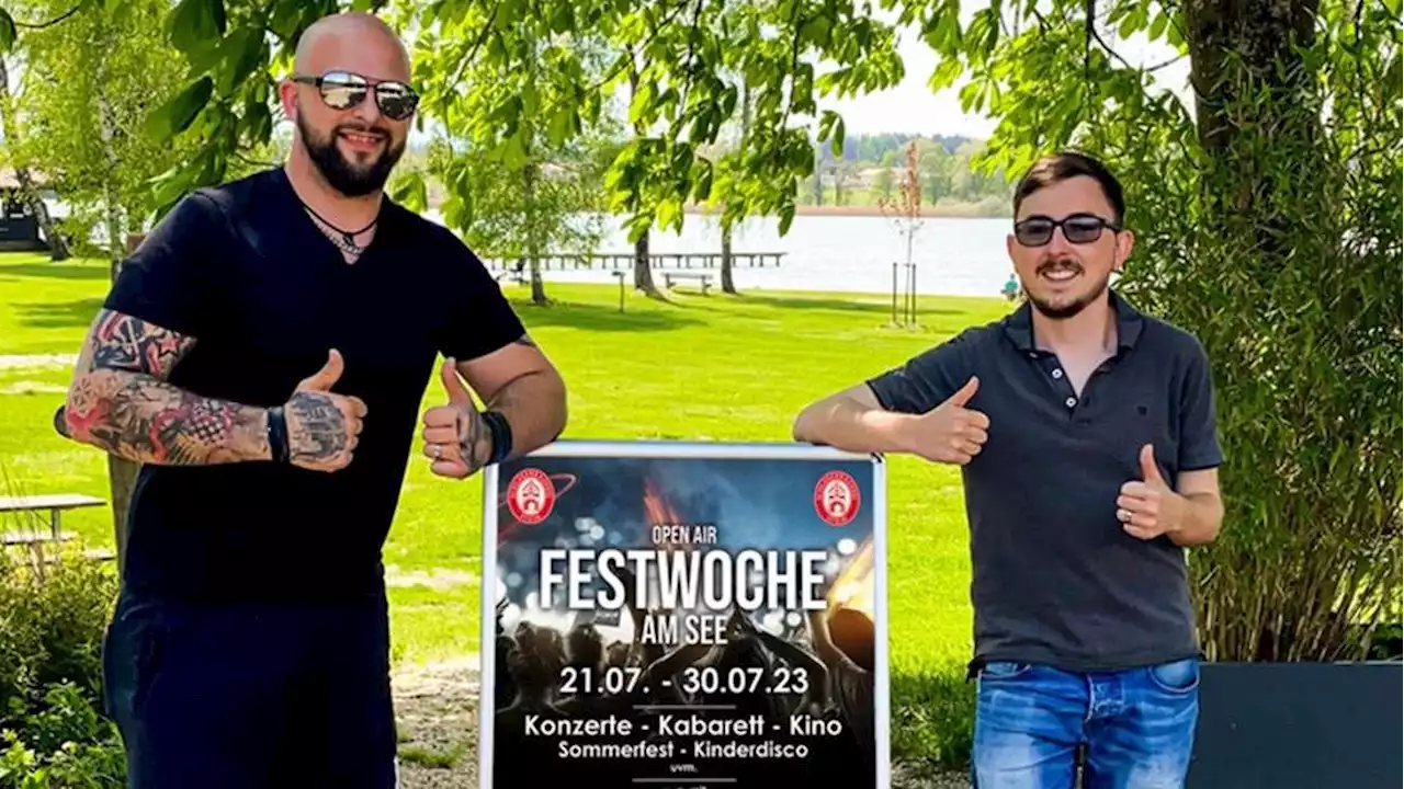 Buntes Programm am Strandbad Obing: Festwoche am See startet