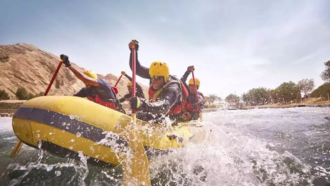 Abu Dhabi has a white water river in the middle of a scorching desert | CNN