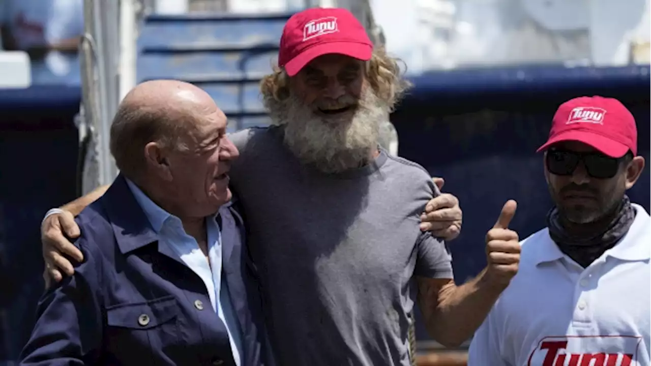 Rescued Australian man who was adrift 3 months in Pacific with dog 'grateful' to be alive