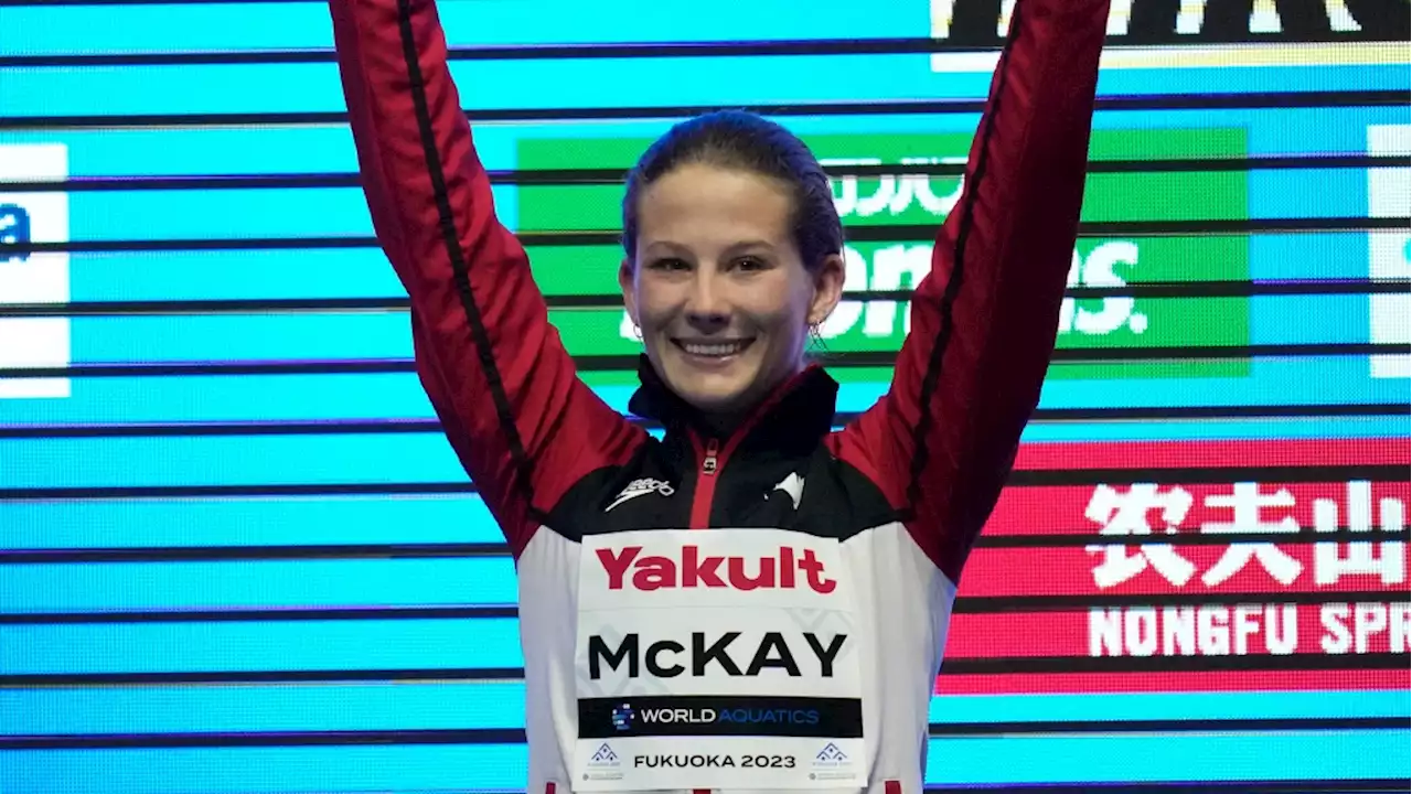 Canadian diver McKay claims bronze at World Aquatics Championships in Japan