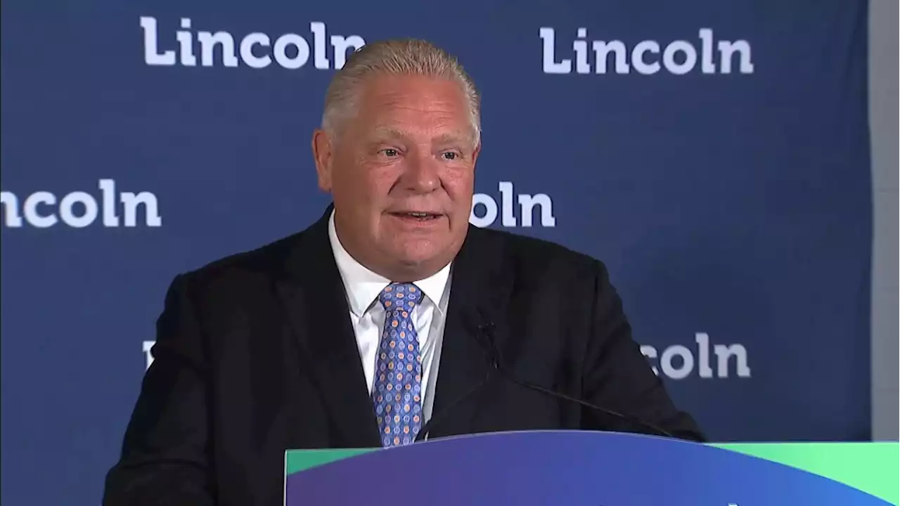 Premier Doug Ford in Ottawa today