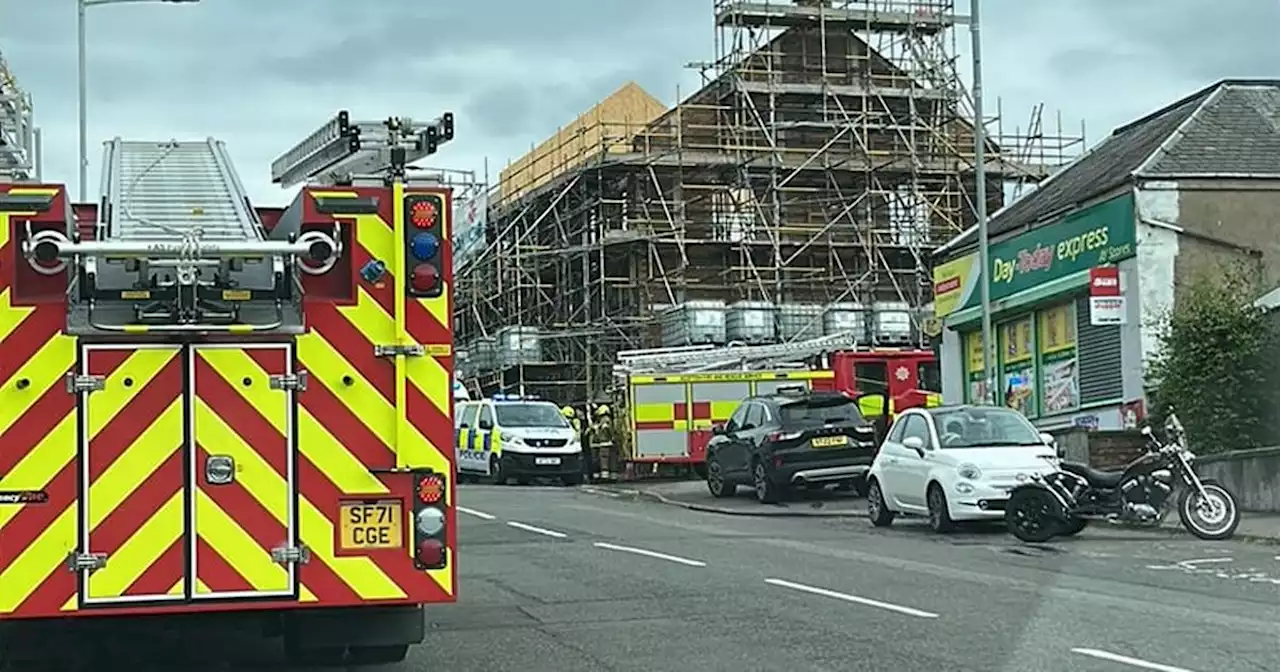 ‘Person in difficulty’ at Scots building site as air ambulance called to scene