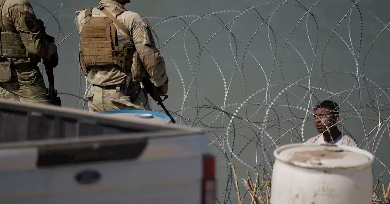 ‘Barbaric’: White House and Texas Democrats blast Abbott’s use of razor wire at border