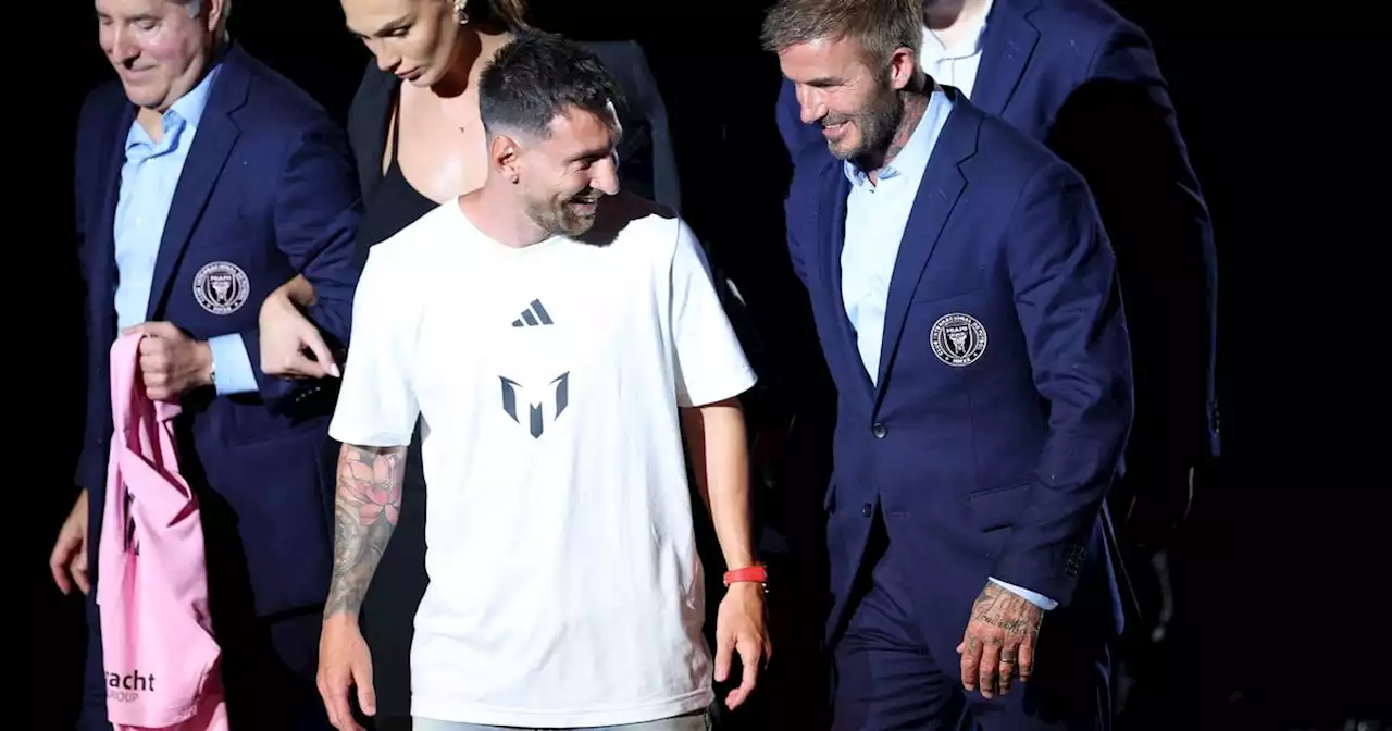 Beckham sobre el debut de Messi: 'No sabemos si va a jugar de arranque'