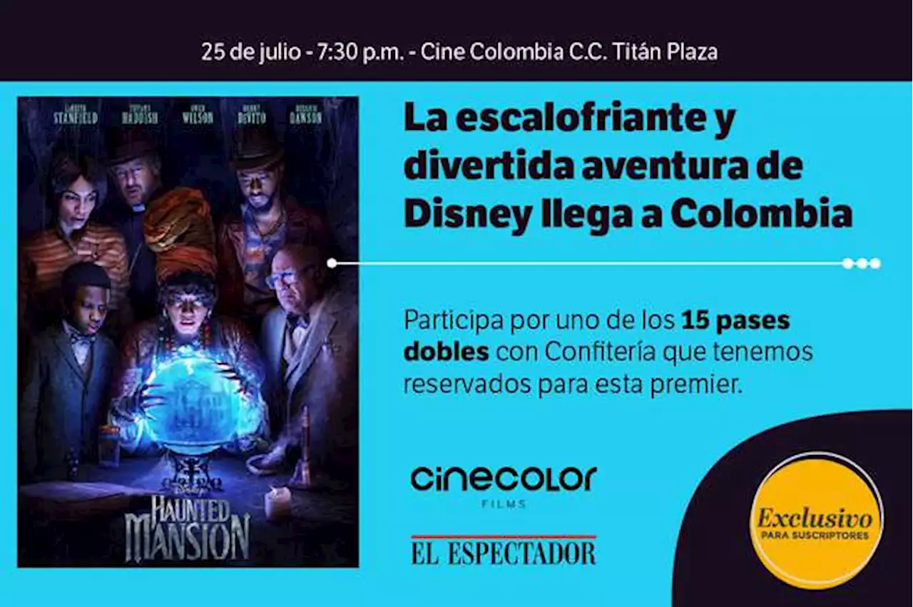 “Mansión embrujada”: la nueva película de Disney se estrenará el 27 de julio