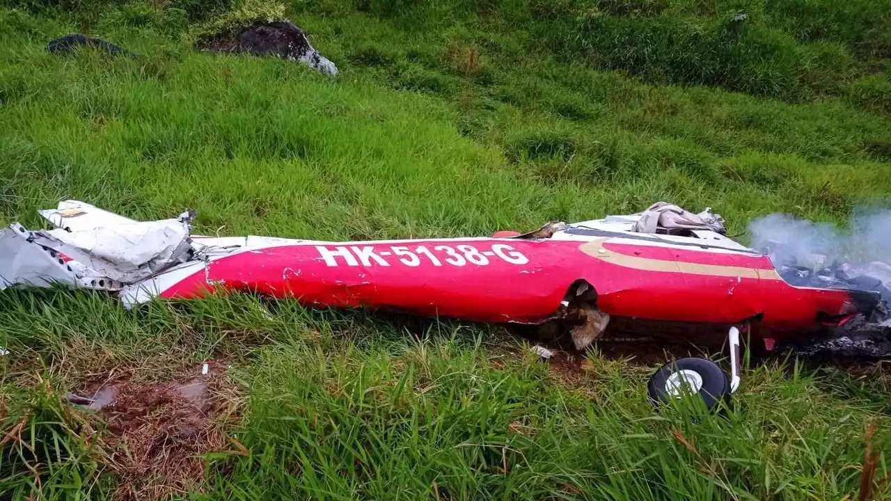 Al menos seis muertos deja siniestro aéreo en Boyacá