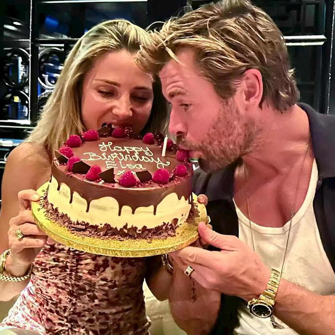 See Chris Hemsworth's Heartwarming Birthday Message to 'Partner in Crime' Elsa Pataky - E! Online