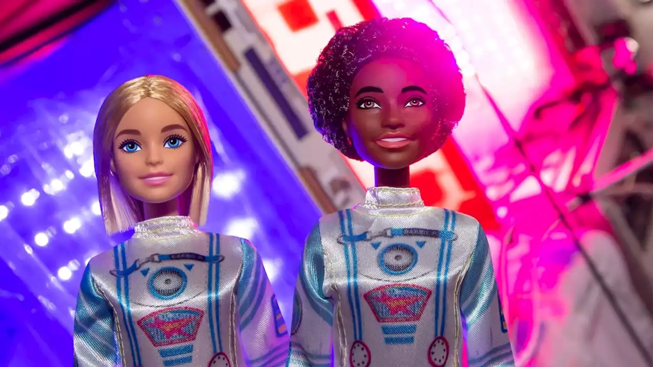 Barbie pair that went to space now on display at the Smithsonian