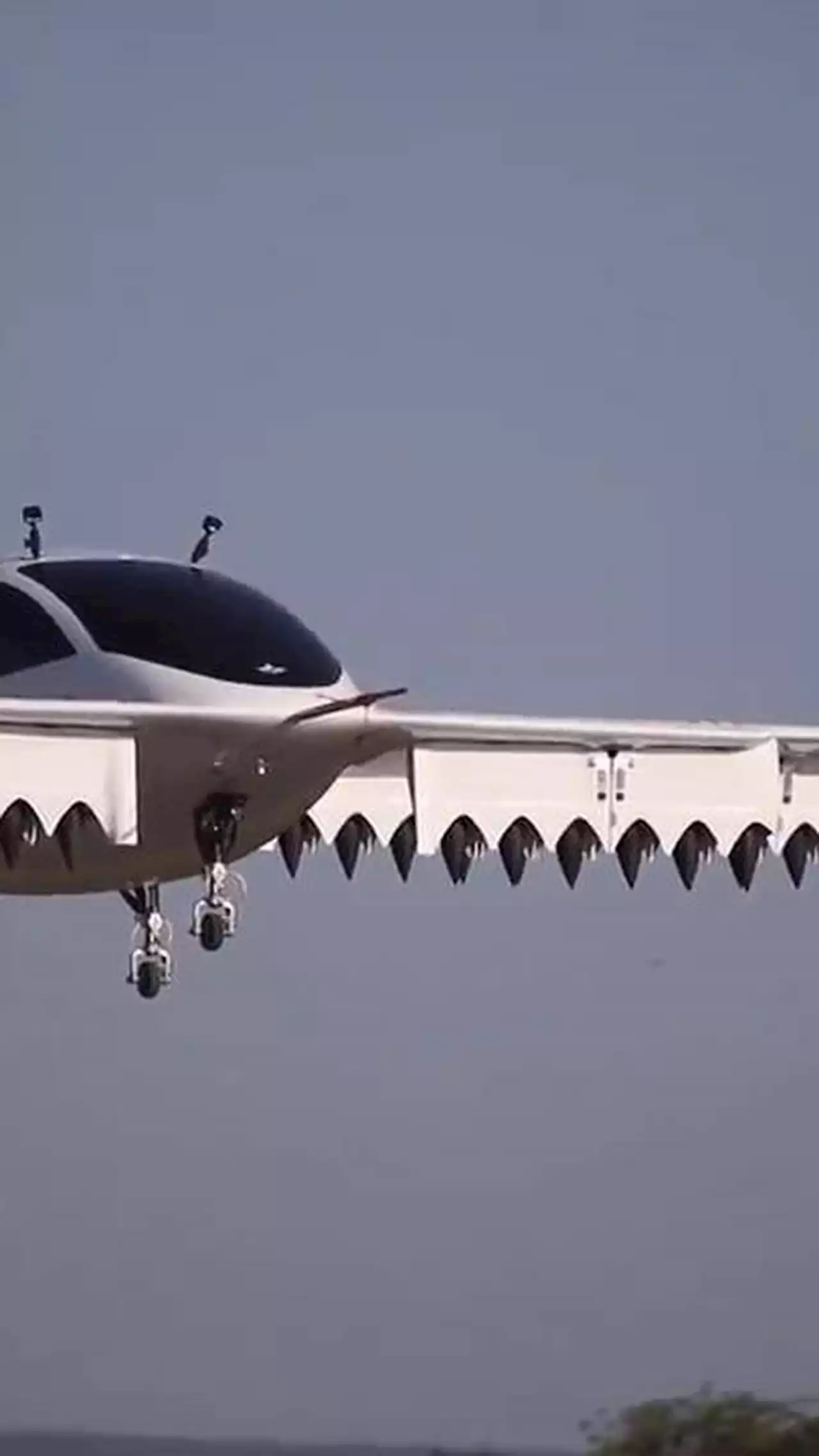 Video: 'Flying taxi' takes to the skies in Spain