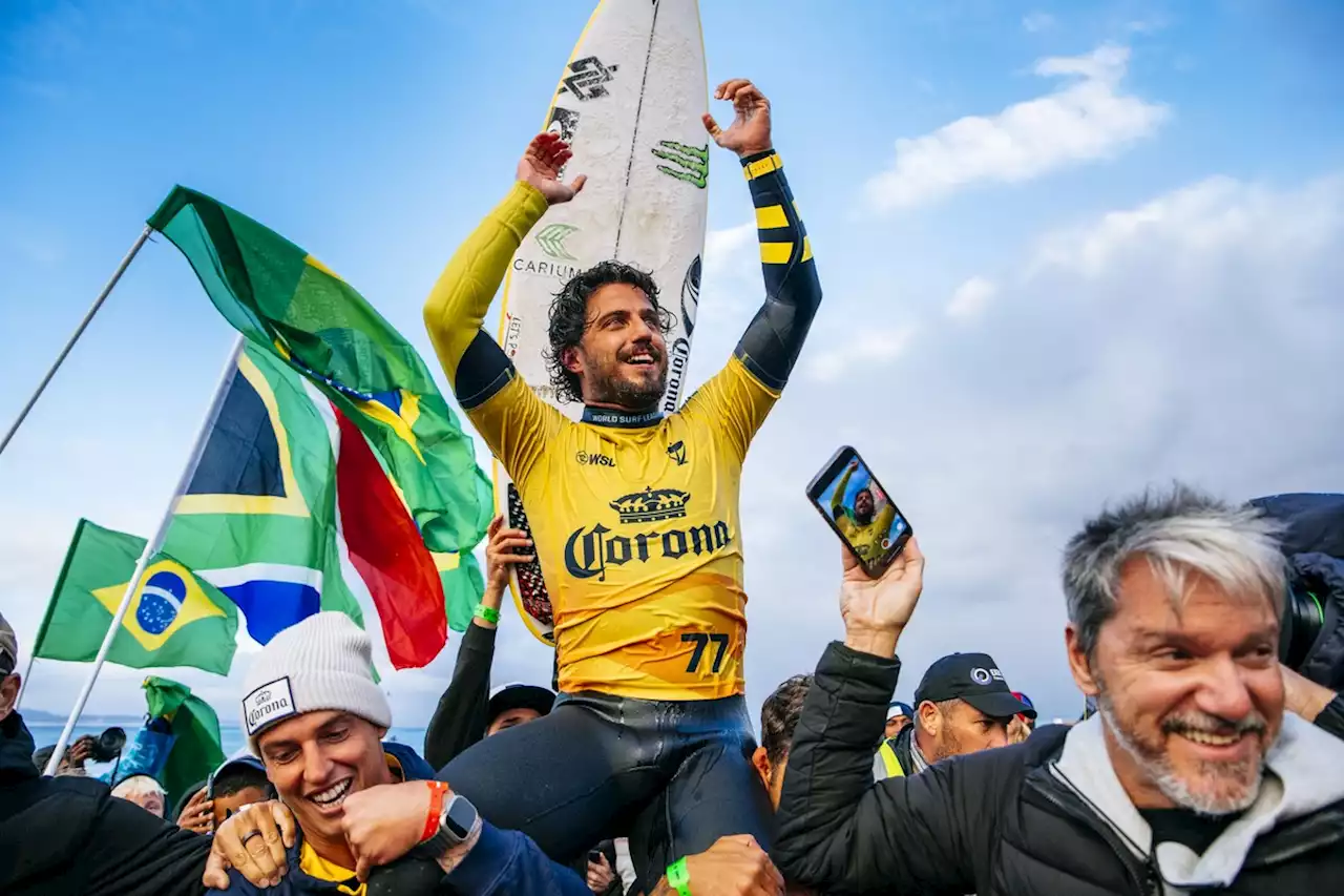 WSL: Filipe Toledo é campeão em J-Bay e garante vaga nos Jogos de Paris-2024