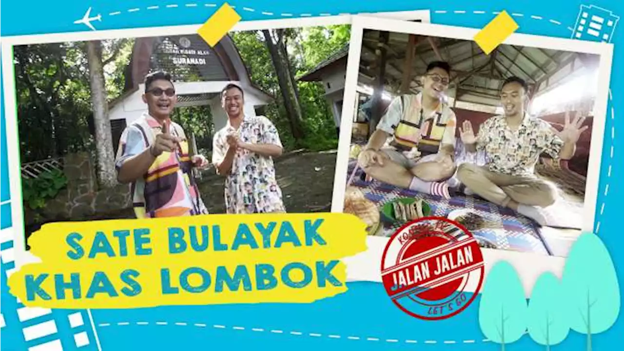 Menyantap Hidangan Lezat Sate Bulayak Khas Lombok | Jalan Jalan