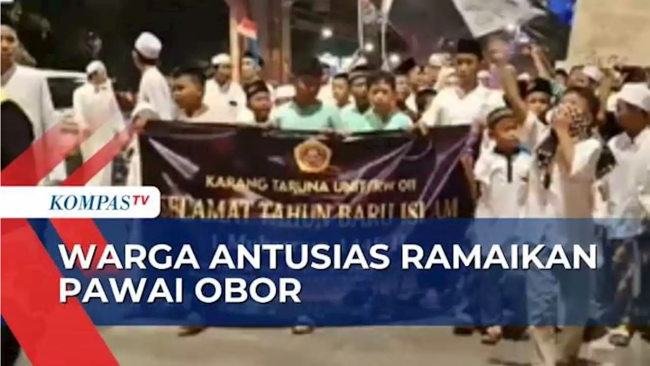 Semarak Pawai Obor Rayakan Malam 1 Muharram di Tanjung Priok