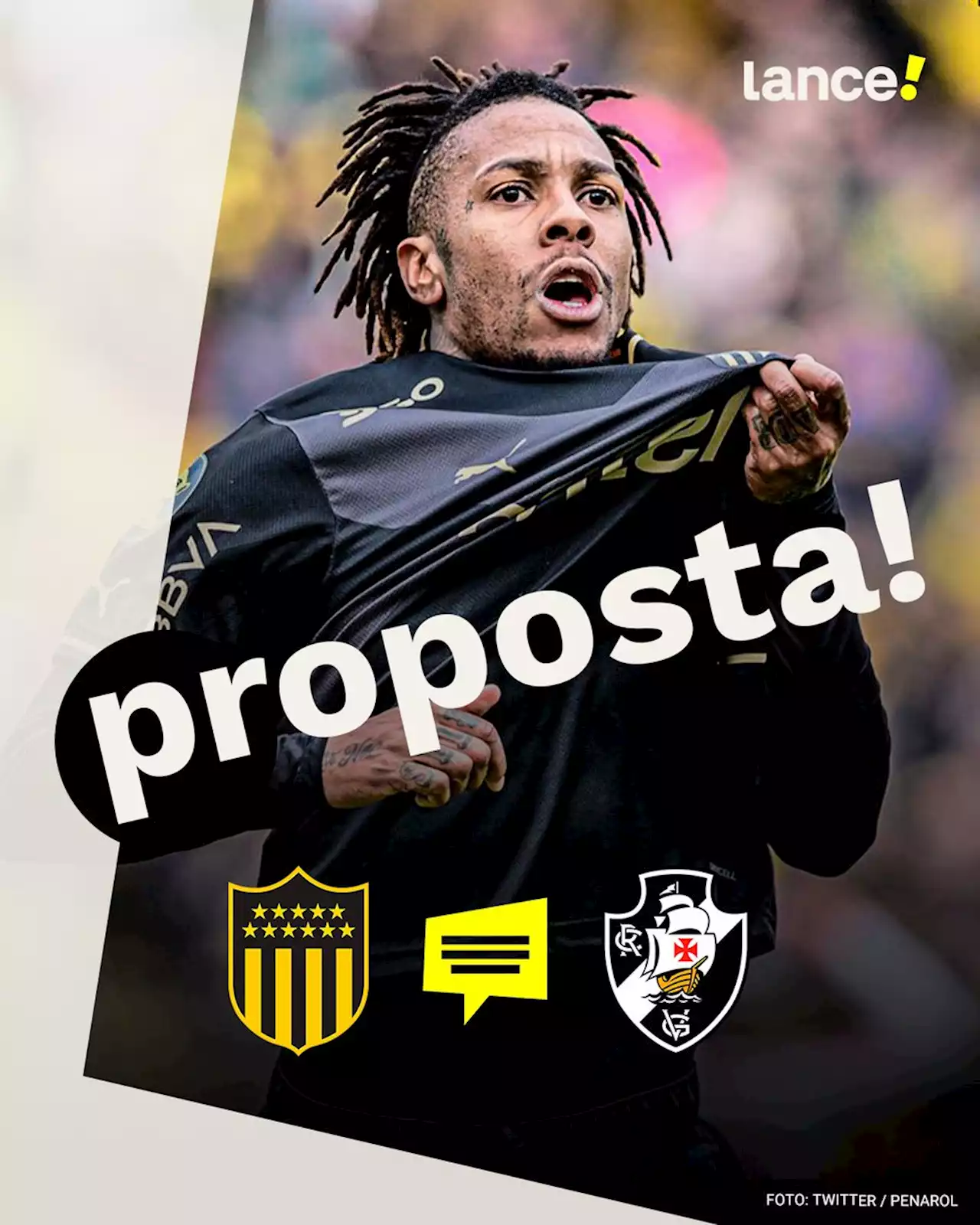 Vasco faz proposta por Abel Hernández, do Peñarol-URU, mas clube uruguaio trava negociação