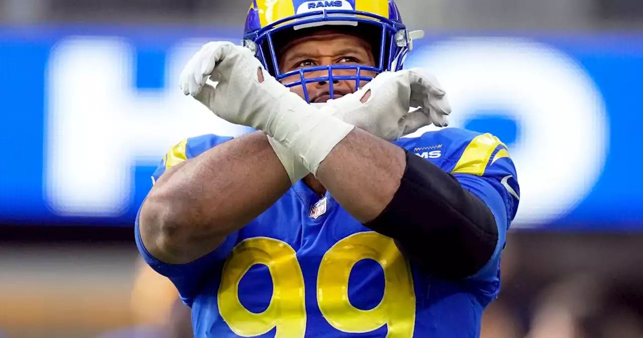 Aaron Donald's Madden rating matches his No. 99 Rams jersey for record seventh time