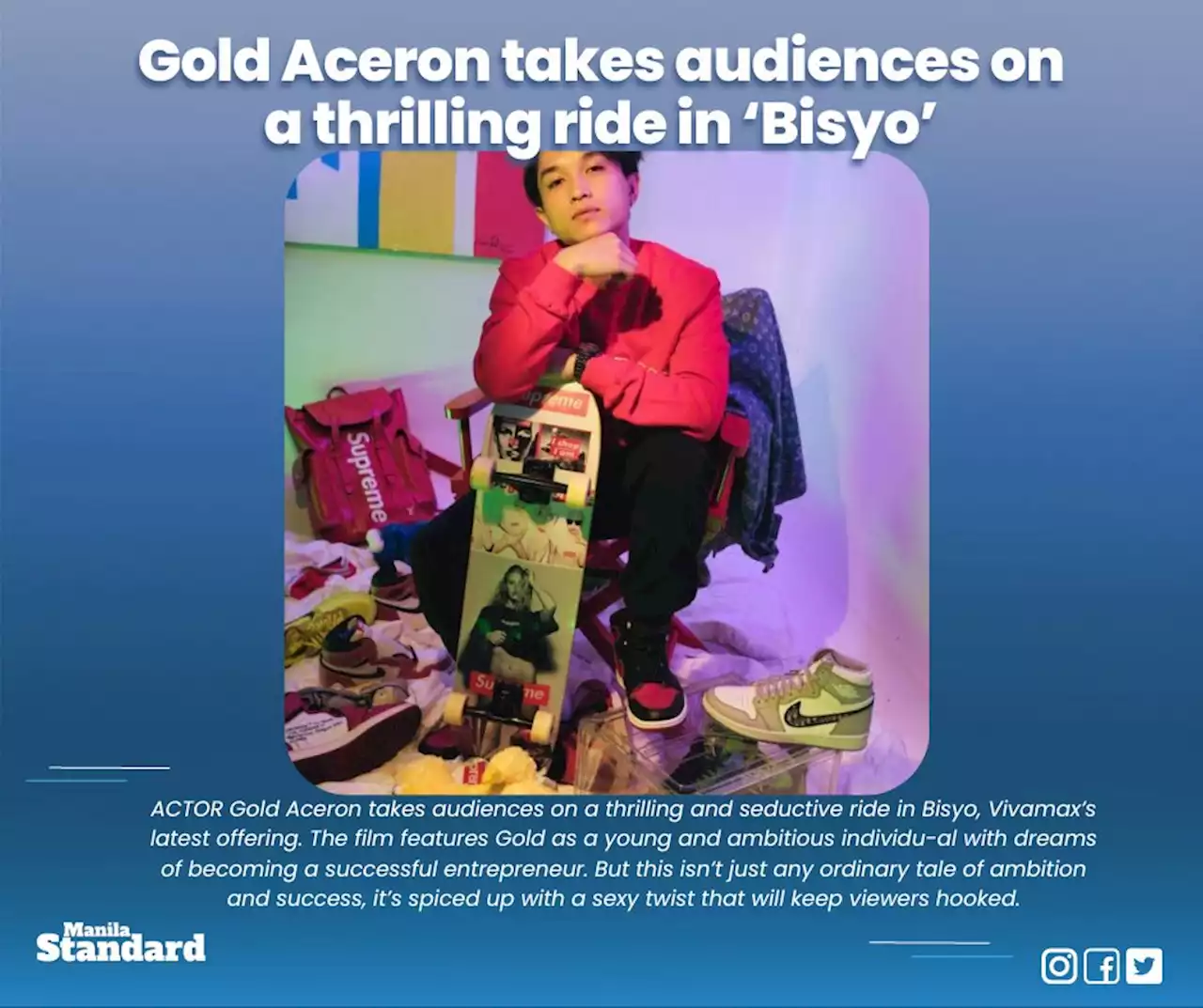 Gold Aceron takes audiences on a thrilling ride in ‘Bisyo’