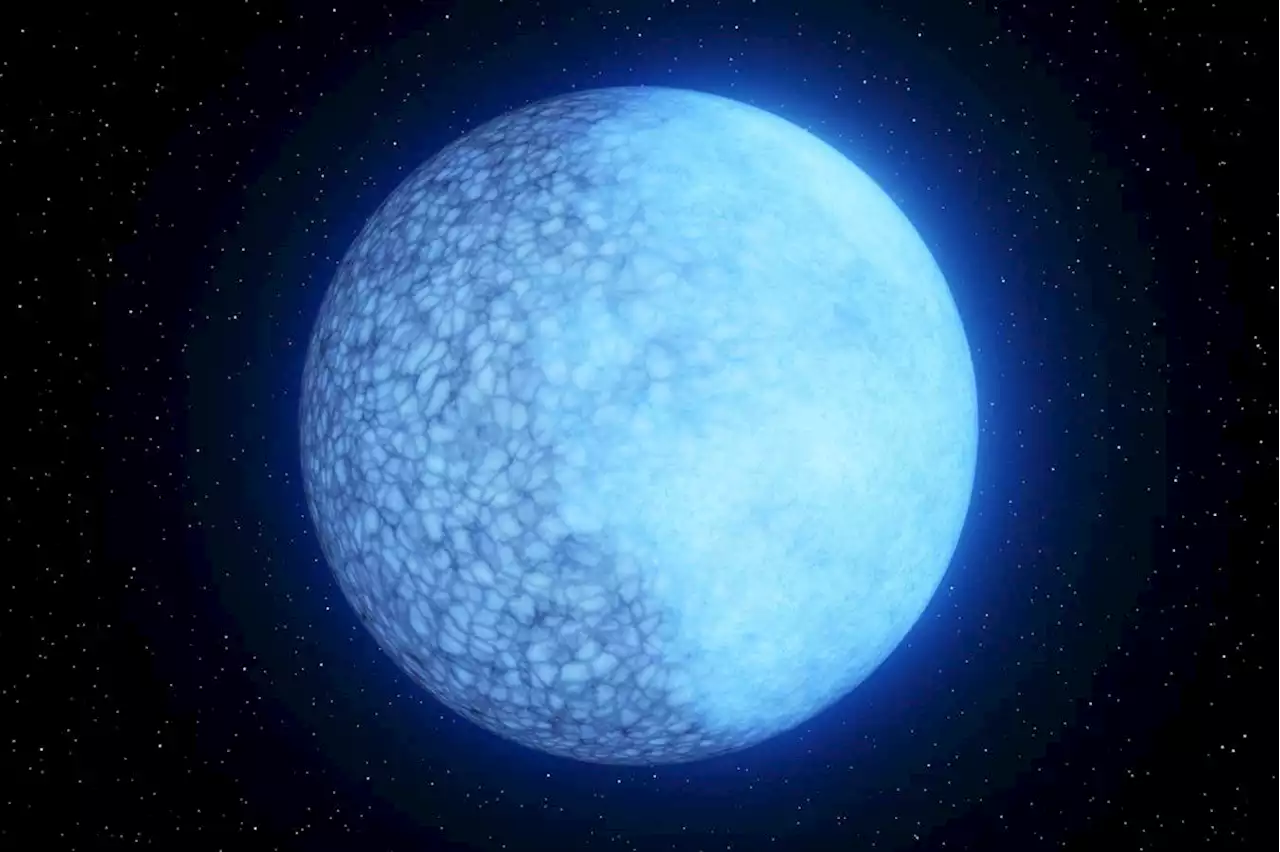 Two-faced star seems to have one hydrogen side and one helium side