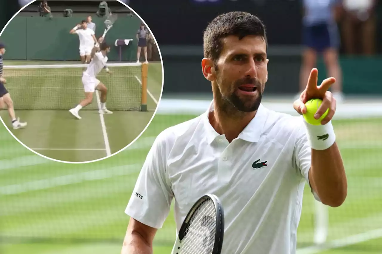 Novak Djokovic hit with record fine after furious Wimbledon racket smash