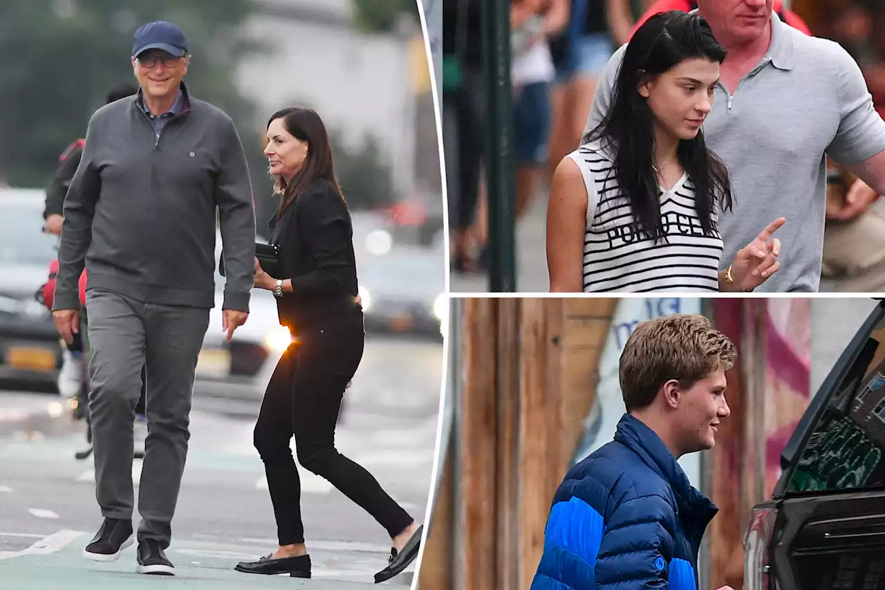 Bill Gates and girlfriend Paula Hurd have lunch date with the billionaire’s kids