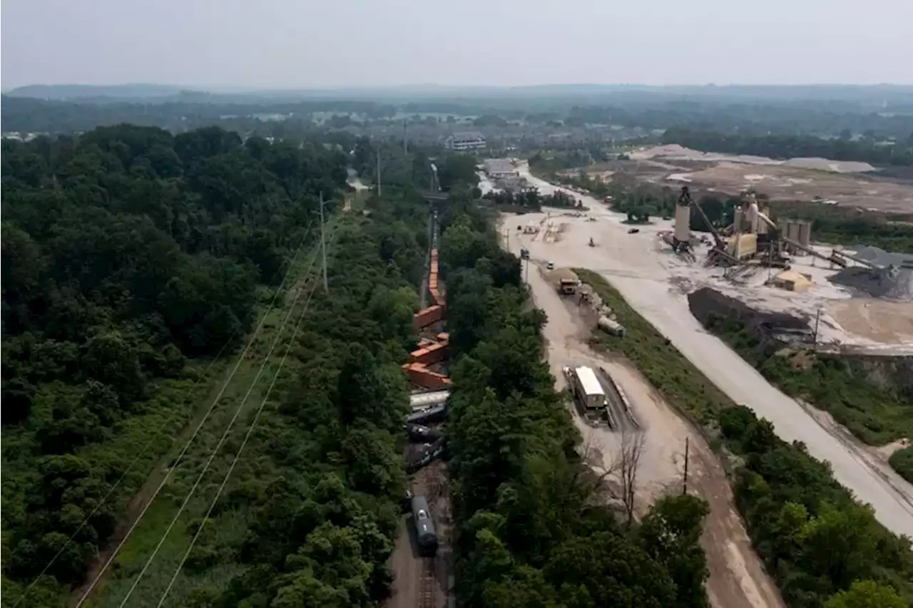 Whitemarsh train derailment likely caused by sinkhole, Norfolk Southern says. Here’s what we know.