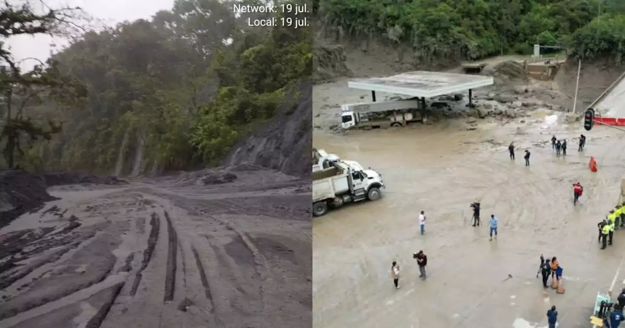 Vía Bogotá - Villavicencio: carretera alterna al Llano también está cerrada por derrumbe, ¿y ahora?